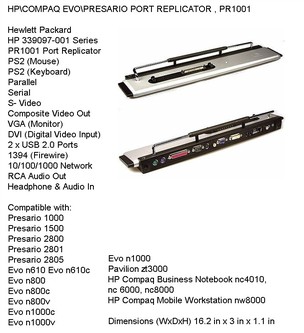 HP Compaq - Docking PR1001