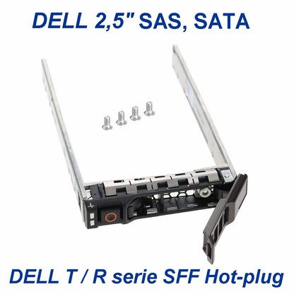 Dell 2,5" T/R HDD rámik, Hotplug tray SFF