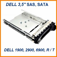 Dell 3,5" SAS, SATA server ramik