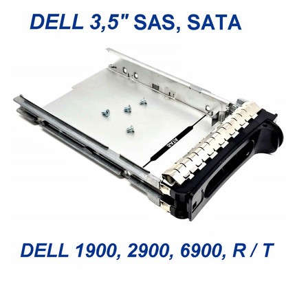 Dell 3,5" SAS, SATA HDD rámik, Hotplug tray LFF