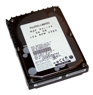 36,7GB/8M - 10K 80pin. U320 SCSI - Fujitsu MAP3367NC