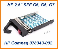 HP 2,5 Hotplug ramik G4, G5