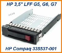 HP 3,5 SAS, SATA HDD ramik