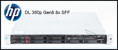 repasovany server HP DL360 Gen8