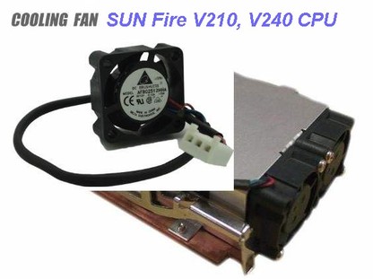 SUN Netra 210 FAN, SUN Fire V240 V210 CPU FAN - Nový 2ks/40€ ks